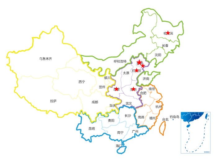 中国地图